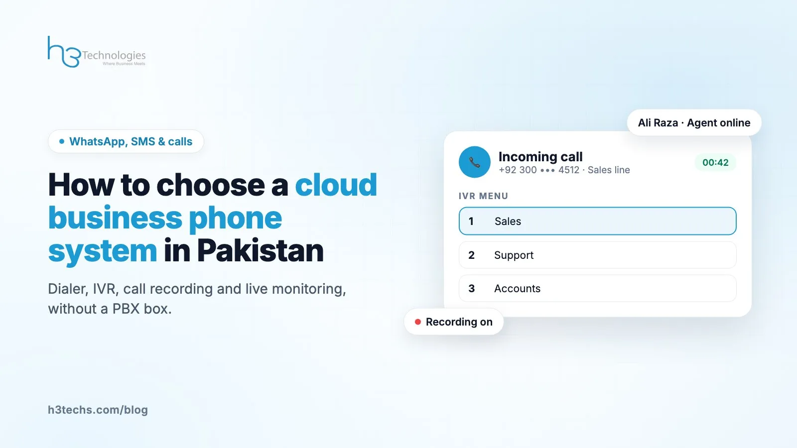 How to Choose a Cloud Business Phone System in Pakistan